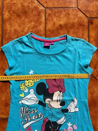 Tshirt Disney Minnie Mouse azzurra: 10/12 anni
