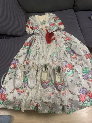 Traje fallera niña 