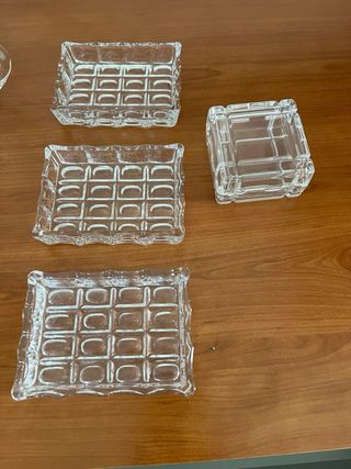 Piattini ciotoline vetro