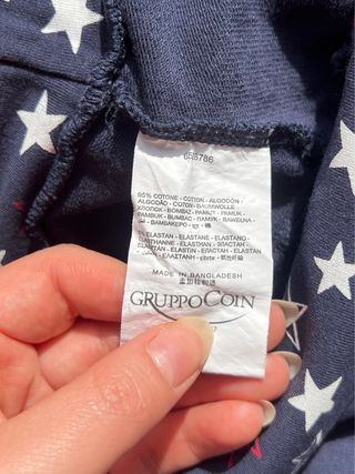 Gonna blu OVS bambina con stelle Taglia 11/12 anni