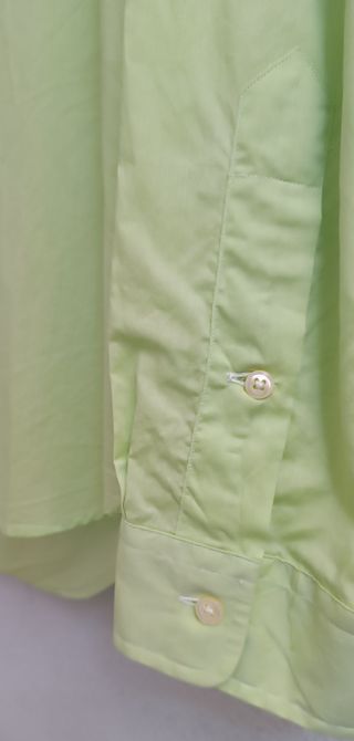 Camisa verde ”Polo by Ralph Lauren”. Talla 16.