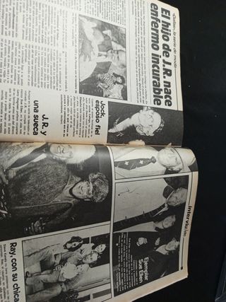 Interviú n°299 (1982) Linda Gray  Larry Hagman