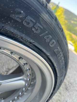 Llantas ac smitcher 17 nuevas con gomas