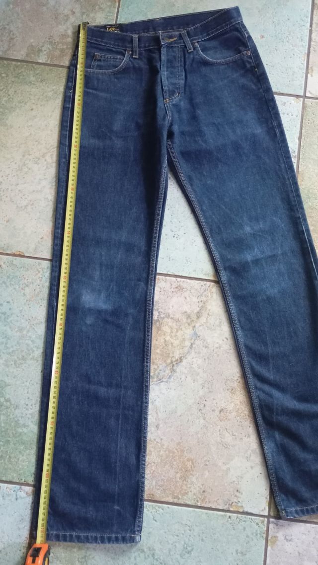 Jeans Lee blu, tg 7 (42-43)