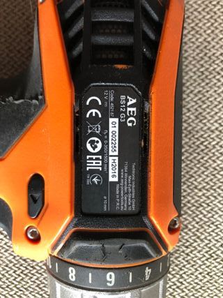 AEG aparafusadora berbequim a bateria 12v