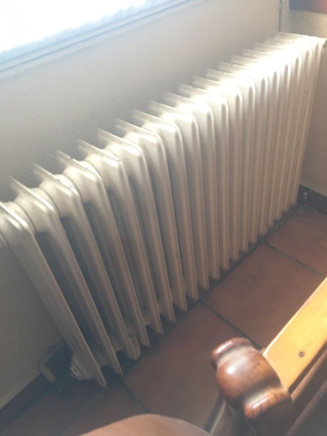 2 Radiadores de hierro