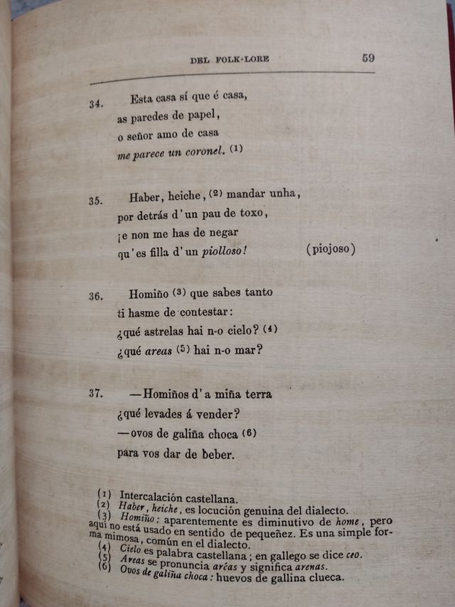 Tradiciones y personajes de Galicia Cancionero pop