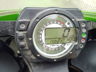 Kawasaki ZX6R 636 verde