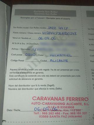 Caravana 3 ambiente