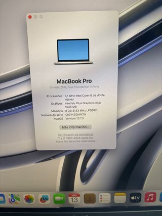 Ordenador apple mac