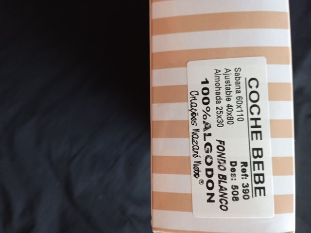 Juego sábanas coche