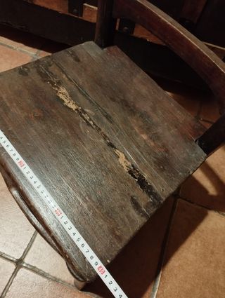 ¡Último precio! Silla antigua de rezar