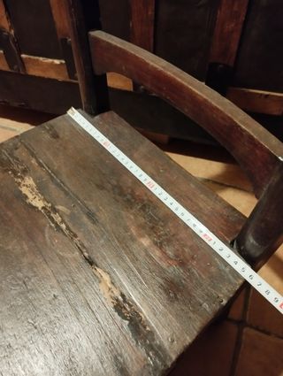 ¡Último precio! Silla antigua de rezar