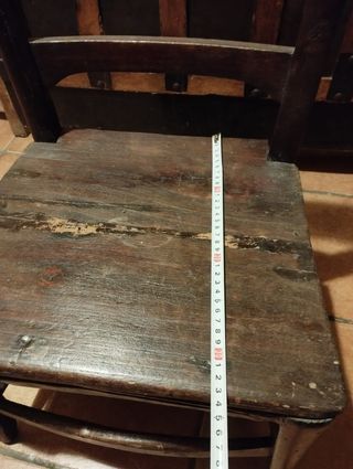 ¡Último precio! Silla antigua de rezar