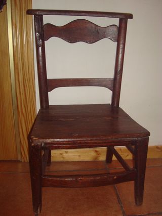 ¡Último precio! Silla antigua de rezar