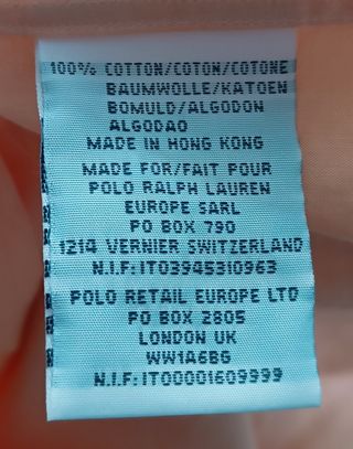 2 camisas hombre "Polo by Ralph Lauren". T. 16.