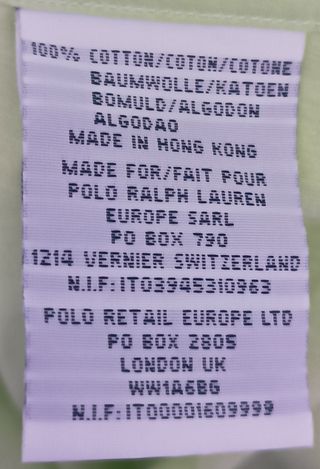 2 camisas hombre "Polo by Ralph Lauren". T. 16.