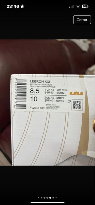 Lebron XXI Melon Tint - Zapatillas Baloncesto