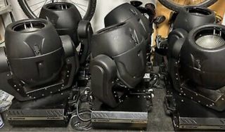 Cabezas moviles coemar Prowash 250 wash lights