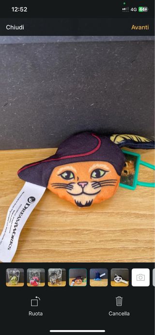 Pupazzetti “Il Gatto con gli Stivali” Burger King