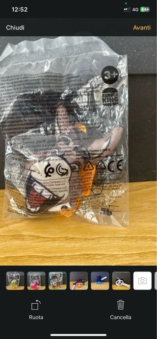 Pupazzetti “Il Gatto con gli Stivali” Burger King