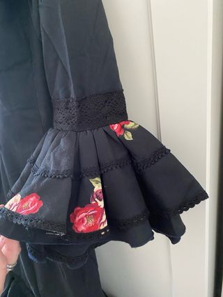Traje Flamenca Negro - Talla XS-S