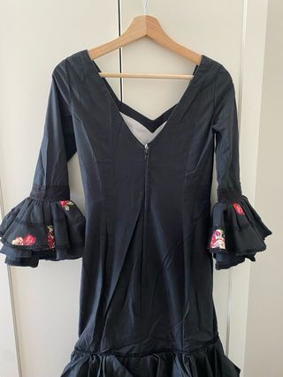 Traje Flamenca Negro - Talla XS-S