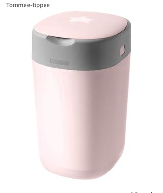 Papelera pañales rosa tommee tippee