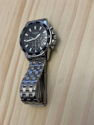Reloj Sekonda Cronógrafo - Negro/Plata para hombre