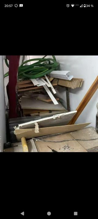 Vaciados limpieza de muebles viejos, basura etc...