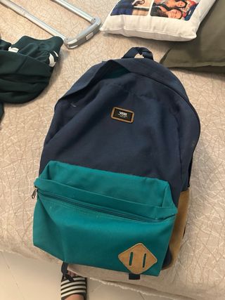 Mochila Vans Azul & Verde