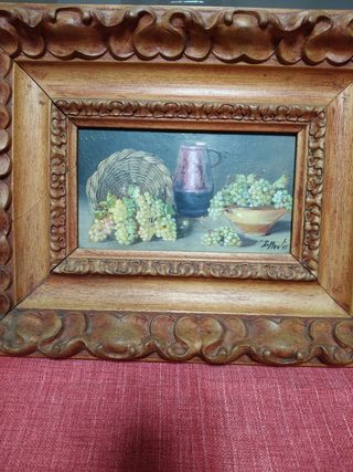 Cuadro antiguo de Enrique montes,Retro,vintage