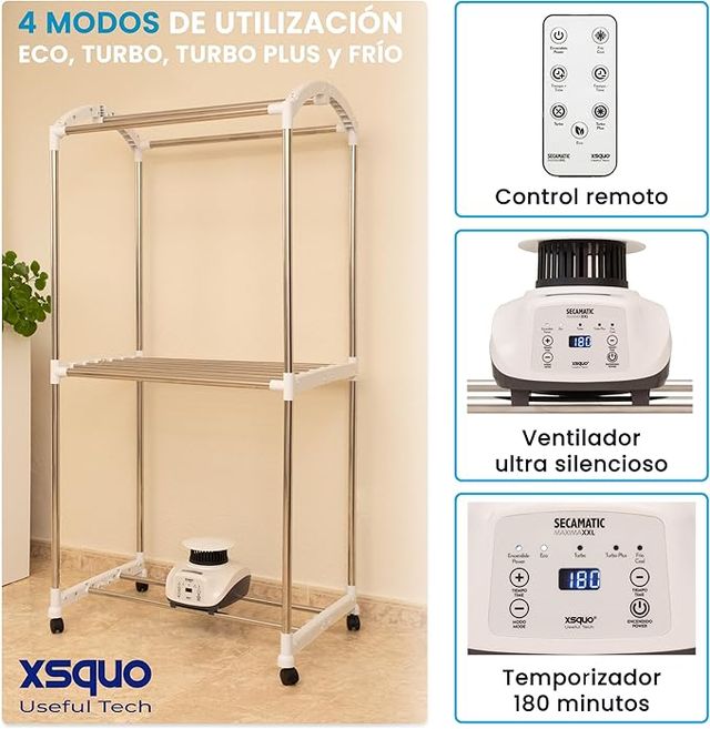 Tendedero Secadora de Ropa Secamatic Máxima XXL