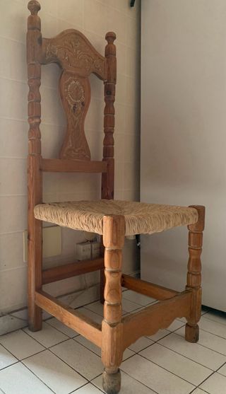 Mesa cocina madera + 4 sillas