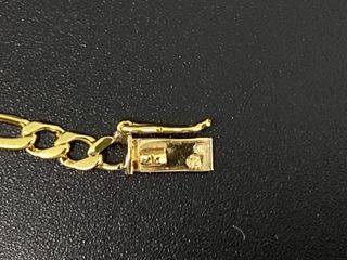pulsera oro 18k con piedra con circonita
