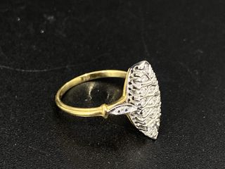 anillo oro 18k con piedra