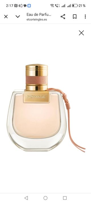 Perfume Chloe Nomade 75 ml