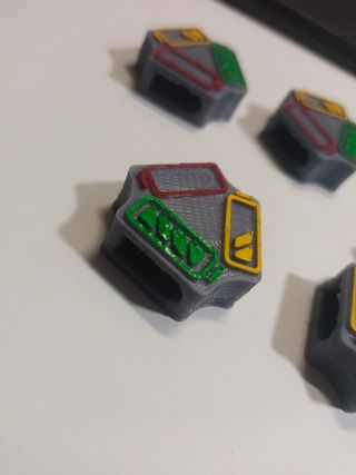 5 Tapas batería lipo 3D