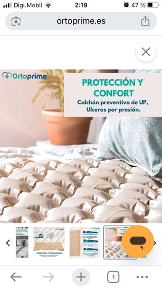 Colchón antiescaras Ortoprime