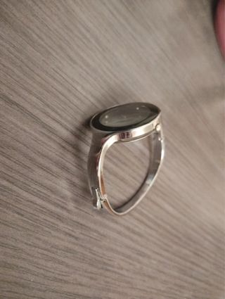 Reloj pulsera mujer plata negro