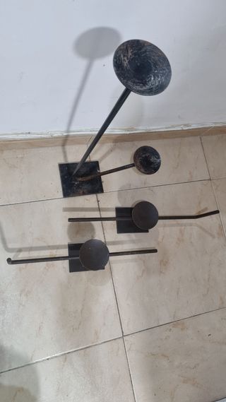 Candelabros de hierro