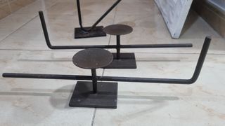 Candelabros de hierro