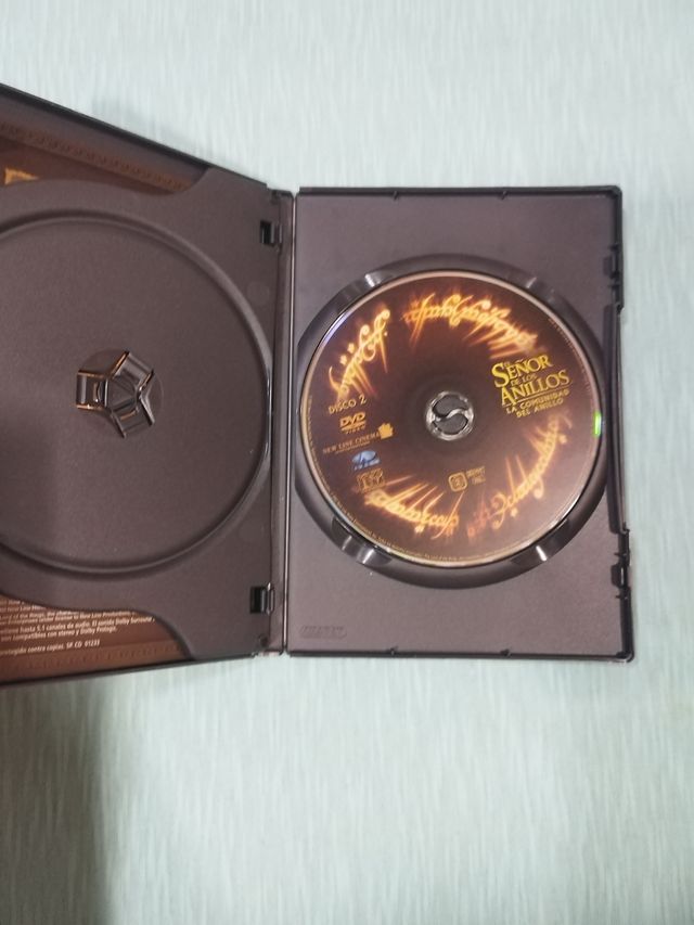 Dvd doble El señor de los anillos