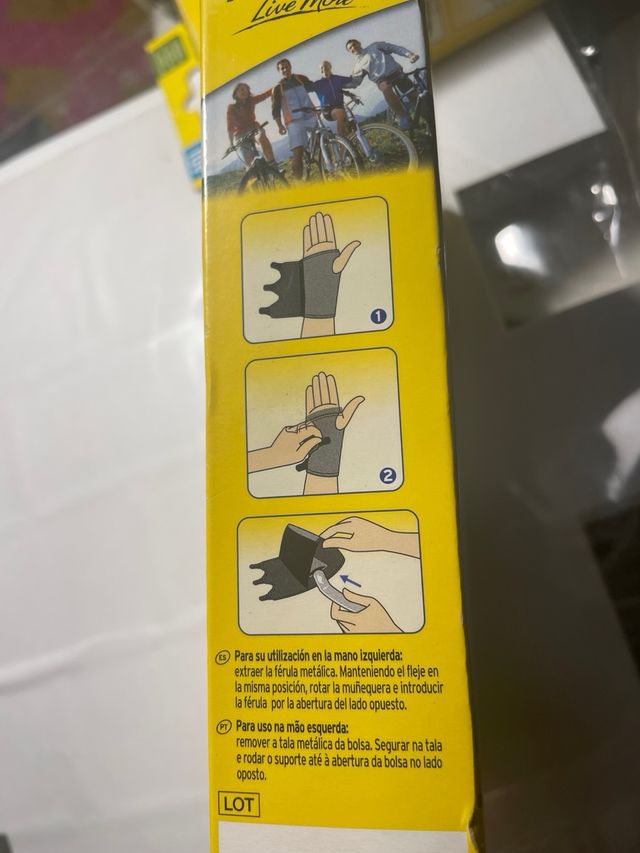 2ud 3M FUTURO Muñequera estabilizadora reversible