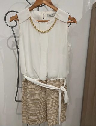 Conjunto vestido y chaqueta para invitada