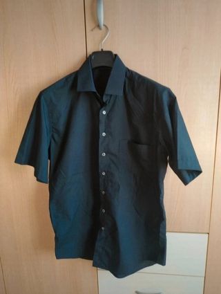 Camicia uomo nera taglia M nuova