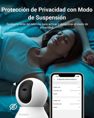 blurams Camara Vigilancia WiFi Interior 2K