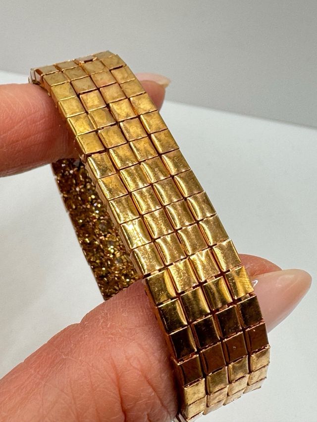 Bracciale elastico strass