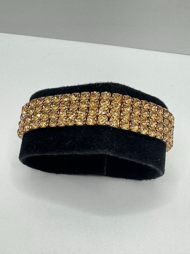 Bracciale elastico strass