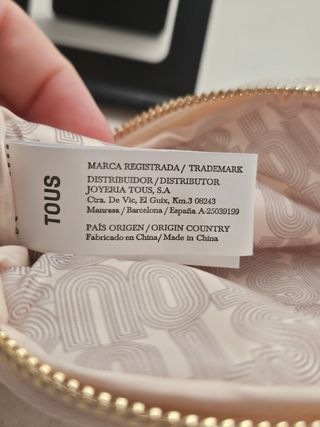 Monedero Tous beige